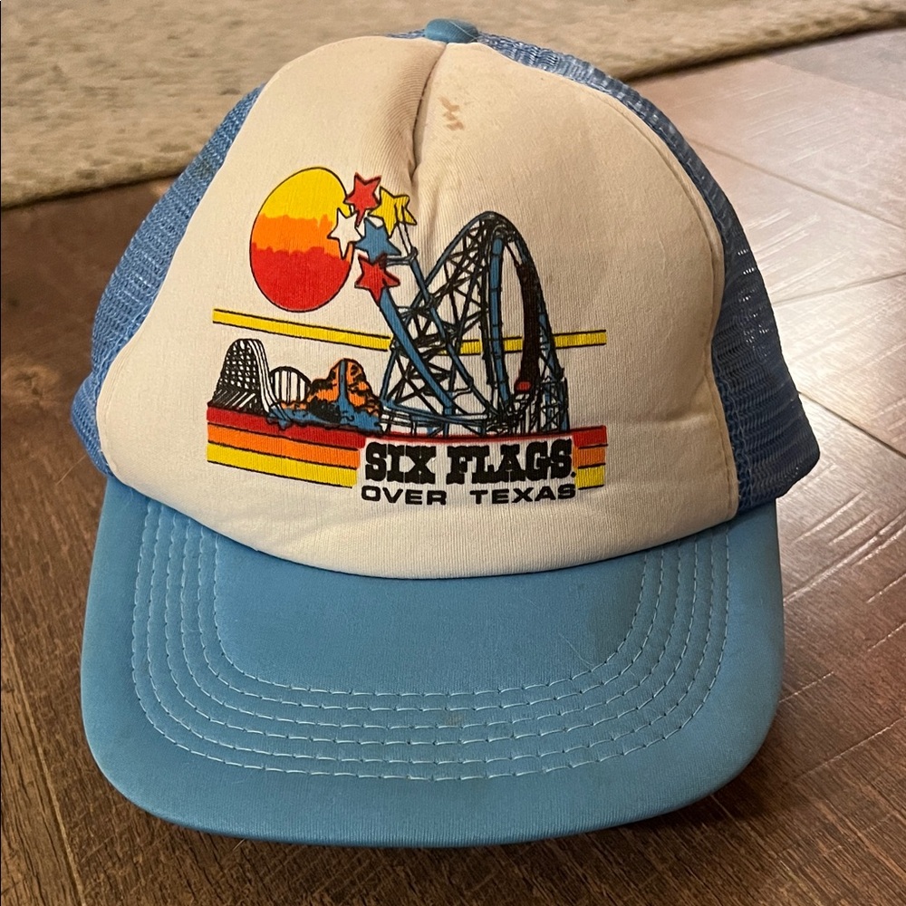 Six Flags Over Texas 1980’s Trucker Hat